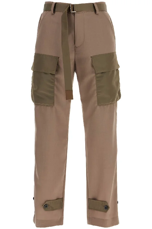 Cargo Pants With Inserts Cozy Knit Pants