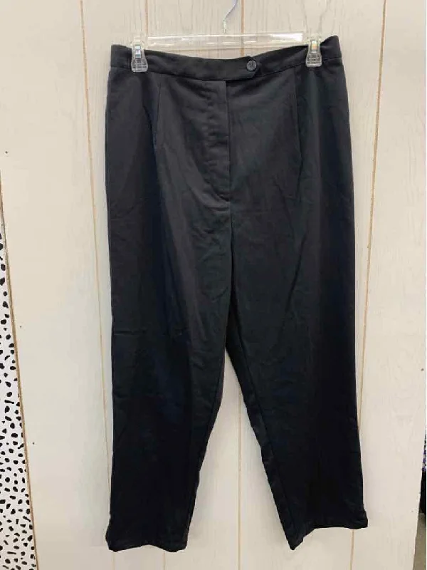 Bice Black Womens Size 12 Pants Elegant Trouser Pants