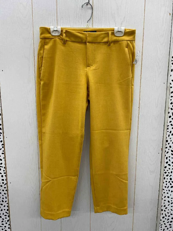 Old Navy Yellow Womens Size 6 Pants Fashionable Track Pants