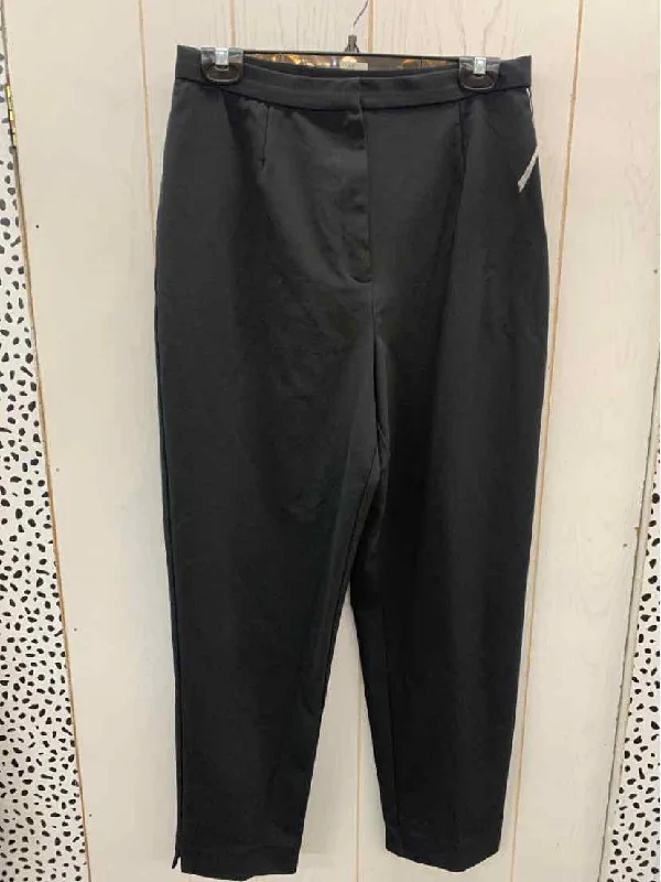 Worthington Black Womens Size 12 Pants Stylish Harem Pants