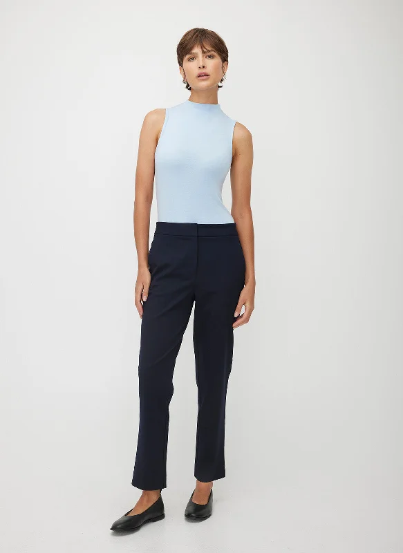 Seymour Classic Ankle Pants Warm Wool Trousers