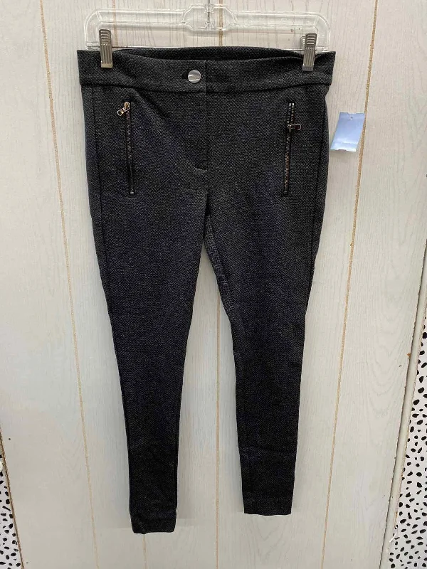 LOFT Gray Womens Size 4P Pants Classic Bootcut Trousers