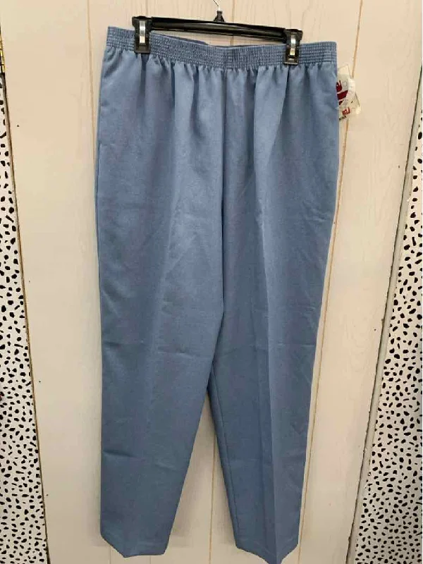 Alia Blue Womens Size 16 Pants Trendy Tapered Pants