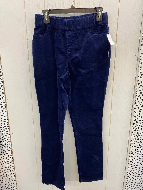 D & Co Blue Womens Size 6 Pants Casual Lounge Pants