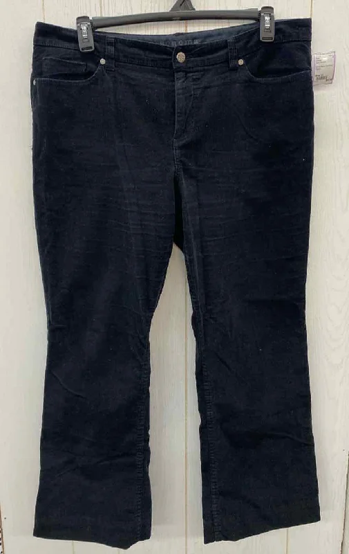 Sonoma Black Womens Size 16 Pants Comfy High-Waist Jeans