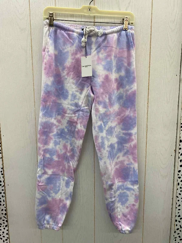 Generation Love Purple Womens Size XS Pants Casual Yoga Pants