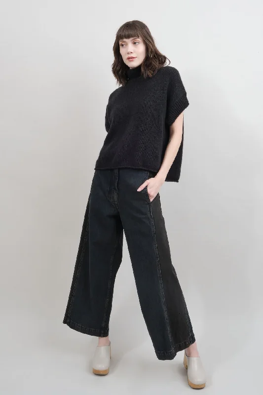 Garra Pant in Brown High-Waist Jeans