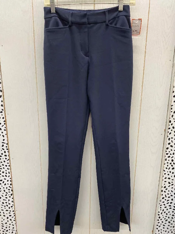 Express Navy Womens Size 2 Pants Comfy High-Waist Jeans