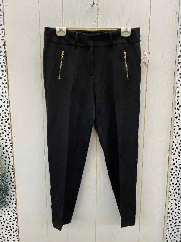 Jones New York Black Womens Size 4 Pants Comfortable Jogger Trousers