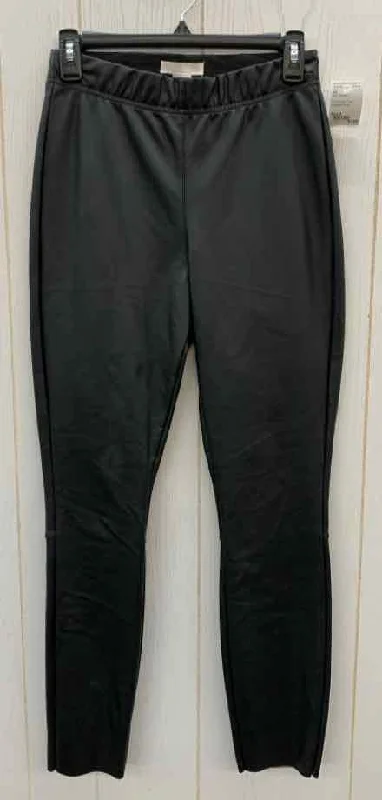 H&M Black Womens Size 4 Pants Stylish Paperbag Waist Pants