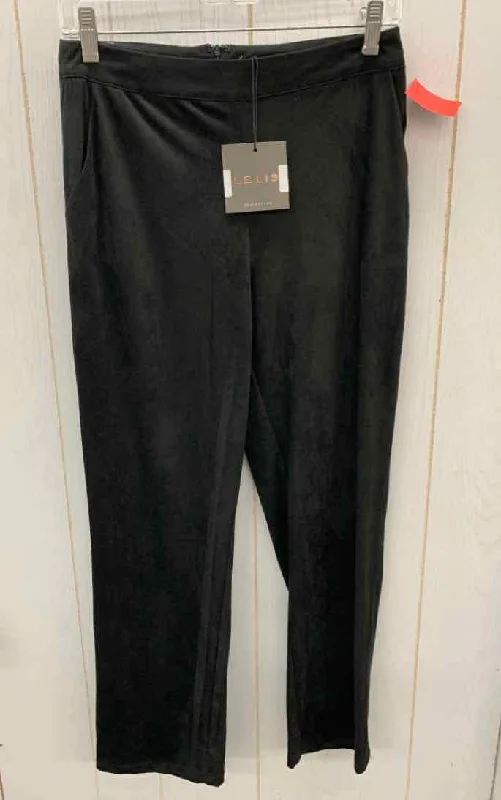 LeLis Black Womens Size 4 Pants Classic Chino Pants