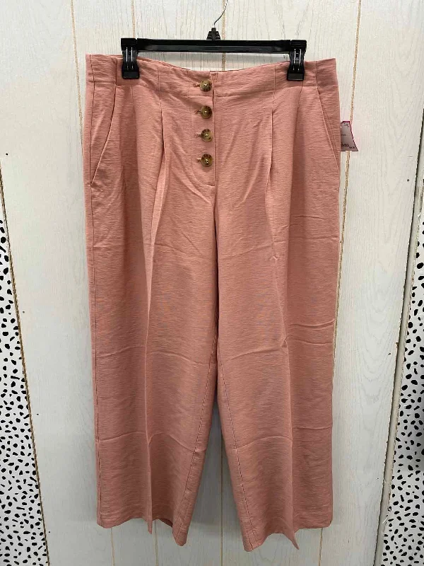 LOFT Pink Womens Size 6 Pants Warm Wool Trousers