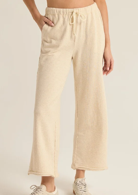 french terry pant Chic Capri Pants