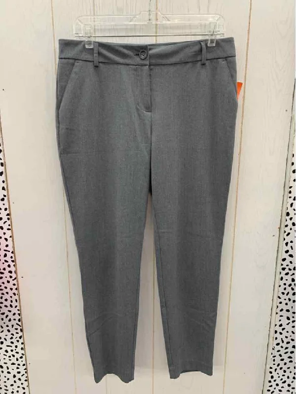 Maurices Gray Womens Size 10 Pants Comfortable Fleece Pants