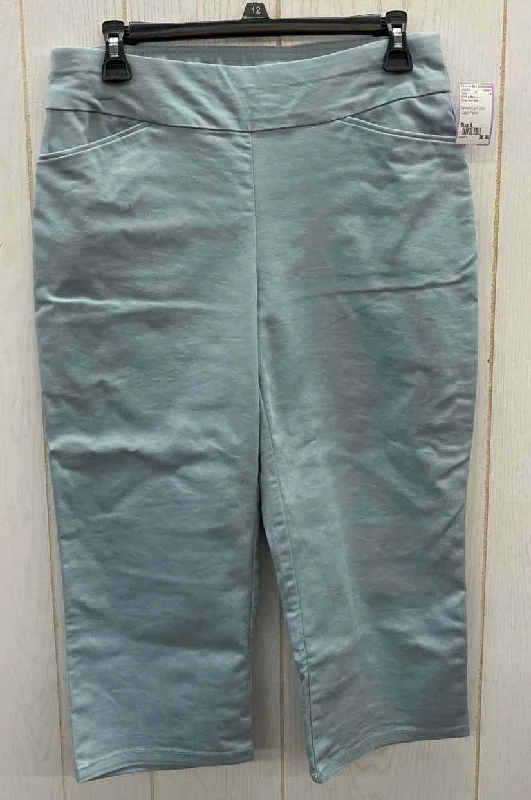 Croft & Barrow Blue Womens Size 8 Pants Comfortable Denim Trousers