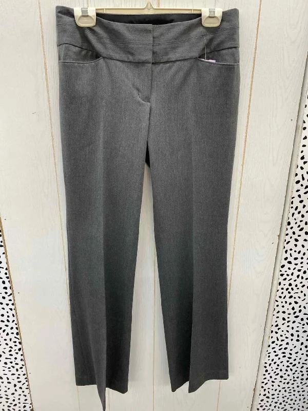 Express Gray Womens Size 8 Pants Comfortable Pleated Pants