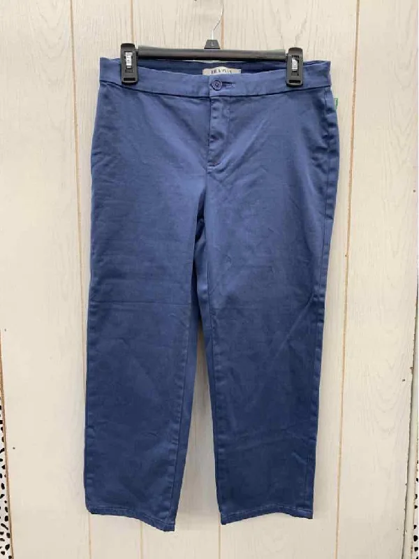 Lila Ryan Blue Womens Size 6 Pants Soft Cotton Pants