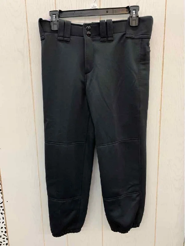 Mizuno Black Womens Size Small Pants Trendy Printed Pants