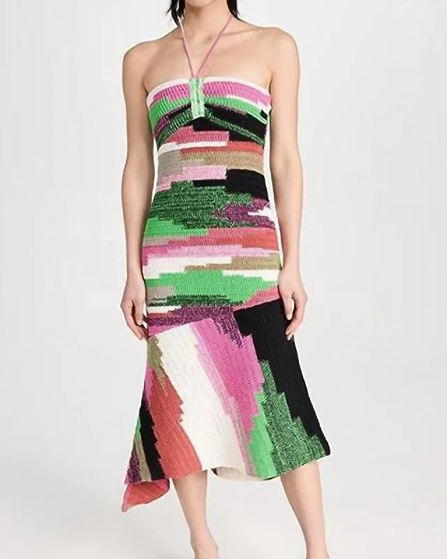 Nova Dress in Sedona/Green Multi | Sedona/Green Multi