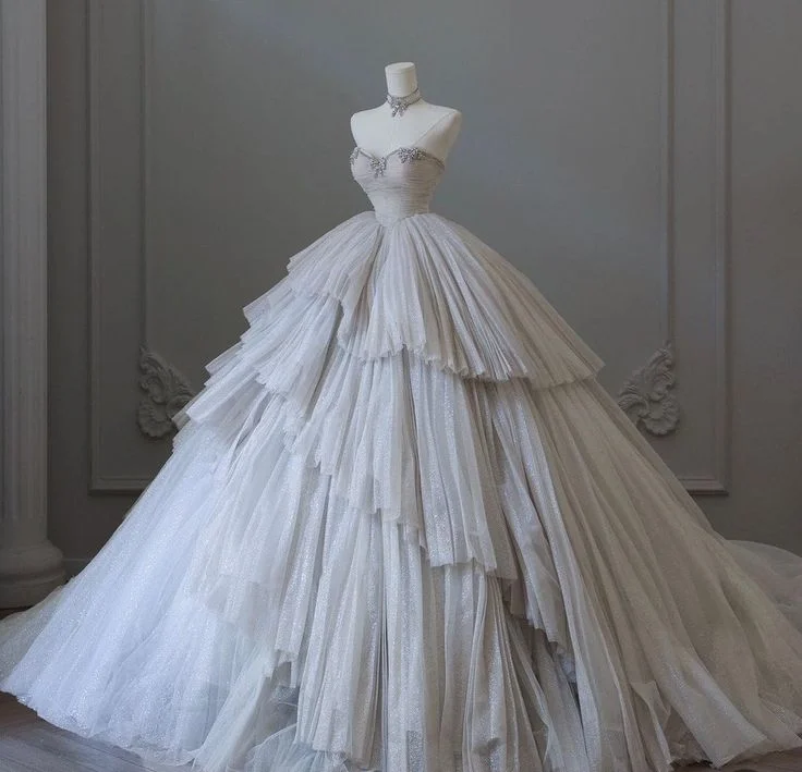 Vintage A Line Ball Gown Strapless Sweet 16 Dresses       S5851