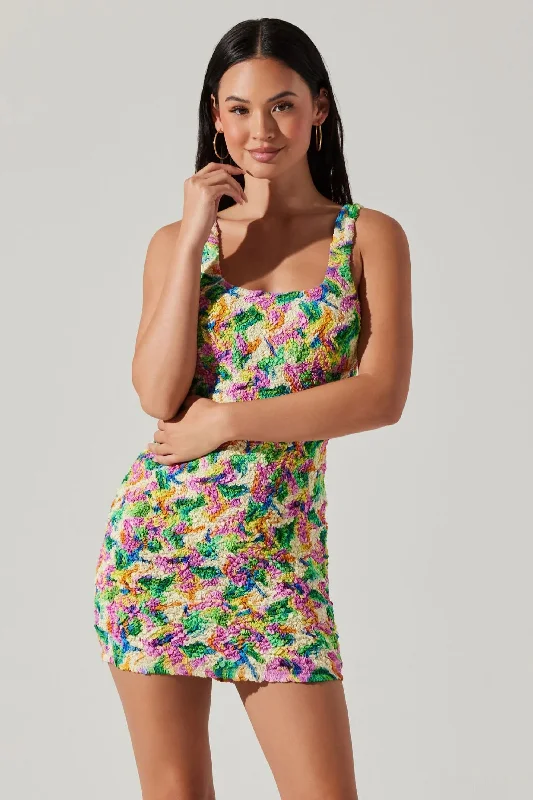 DOLCETTO DRESS - LAVENDER MULTI