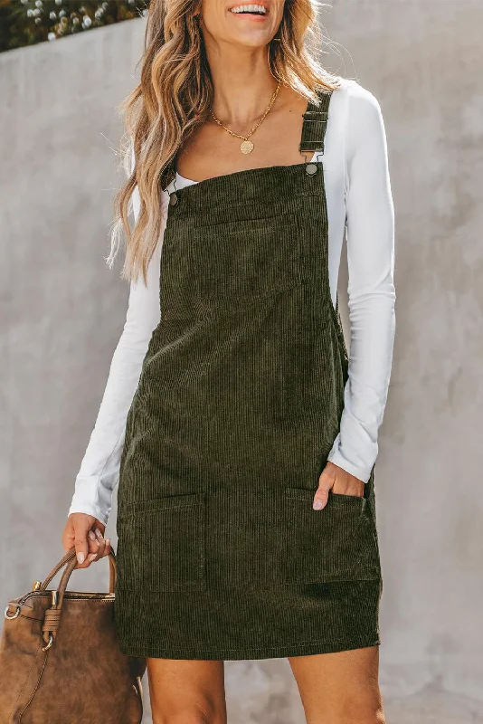 Lightweight Corduroy Dress: Breathable Comfort