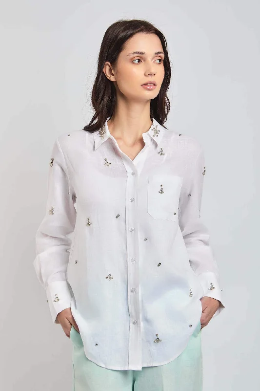 Blouse Elegant Embroidery Blouse