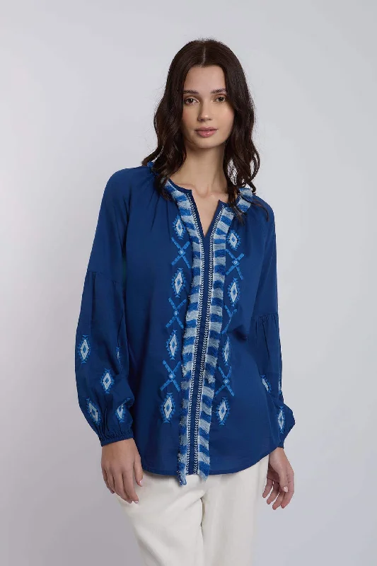 Blouse Stylish Wrap Blouse