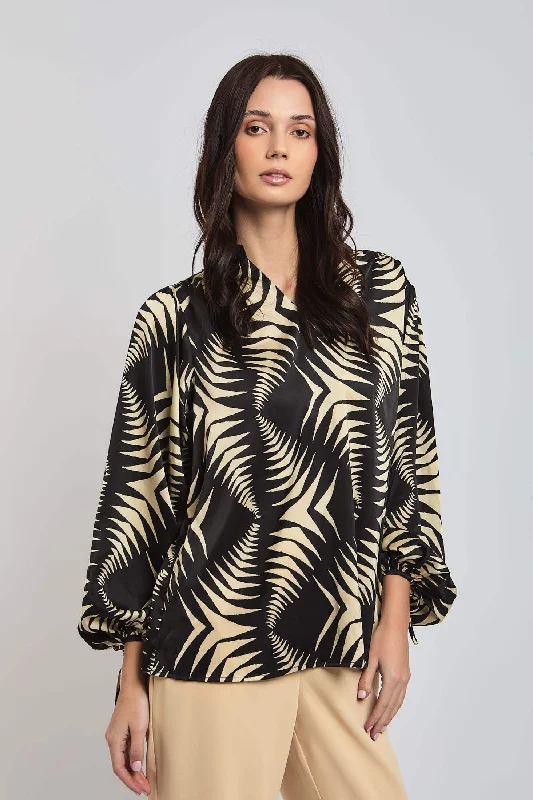 Blouse Floral Print Blouse