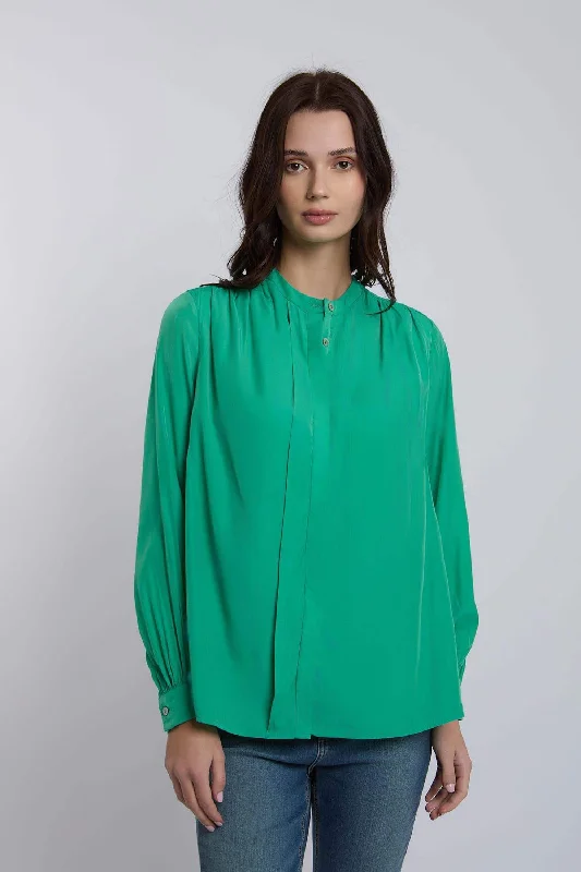 Blouse Off-Shoulder Wrap Blouse