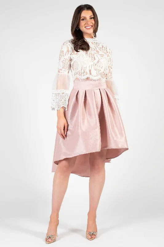 Addison Lace Bell Sleeve Blouse Casual Relaxed Blouse
