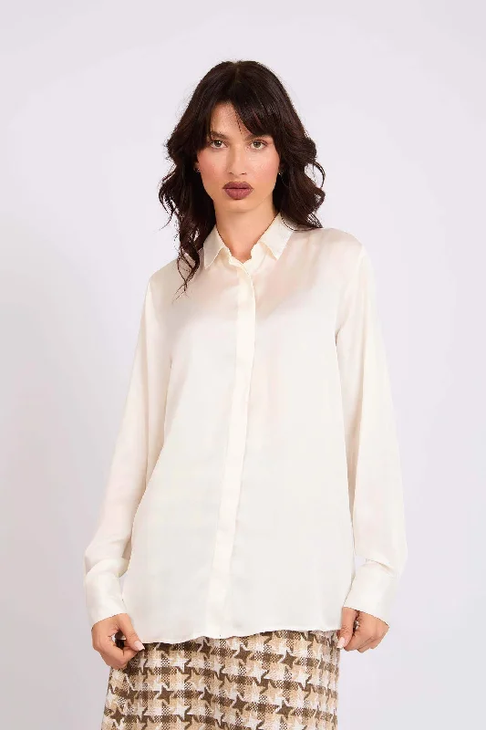 Blouse Asymmetric Hem Blouse