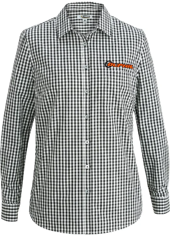 Edwards Ladies Long Sleeve Stretch Poplin Blouse Casual Stripe Blouse