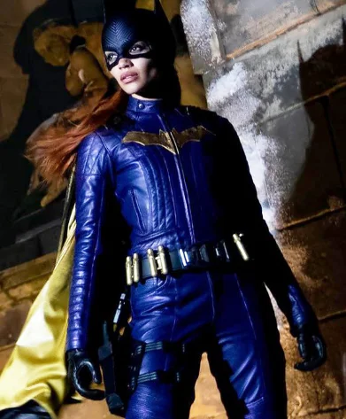 Barbara Gordon Batgirl Jacket Front Pockets Side Pockets Patch Pockets