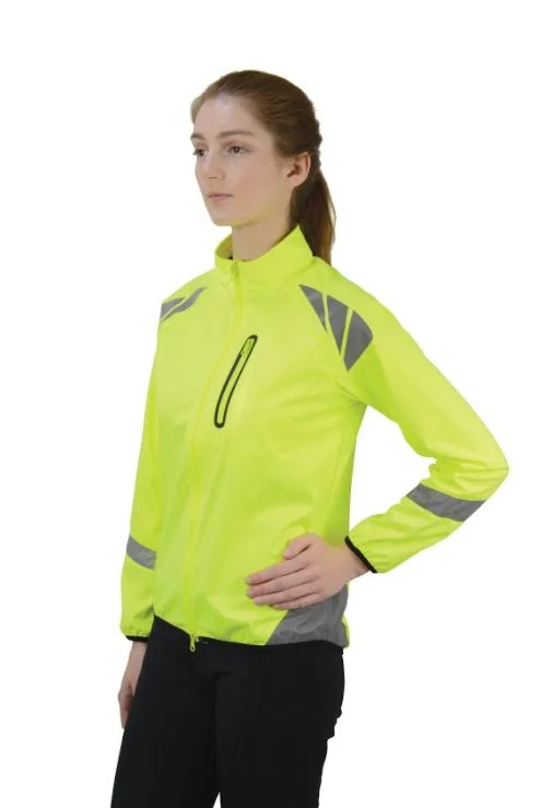 HyVIZ Reflector Jacket Cotton Fabric Linen Fabric Terry Fabric