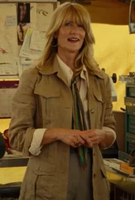 Jurassic World Dominion Ellie Sattler Jacket Iron Safe Non-Iron Wrinkle Free