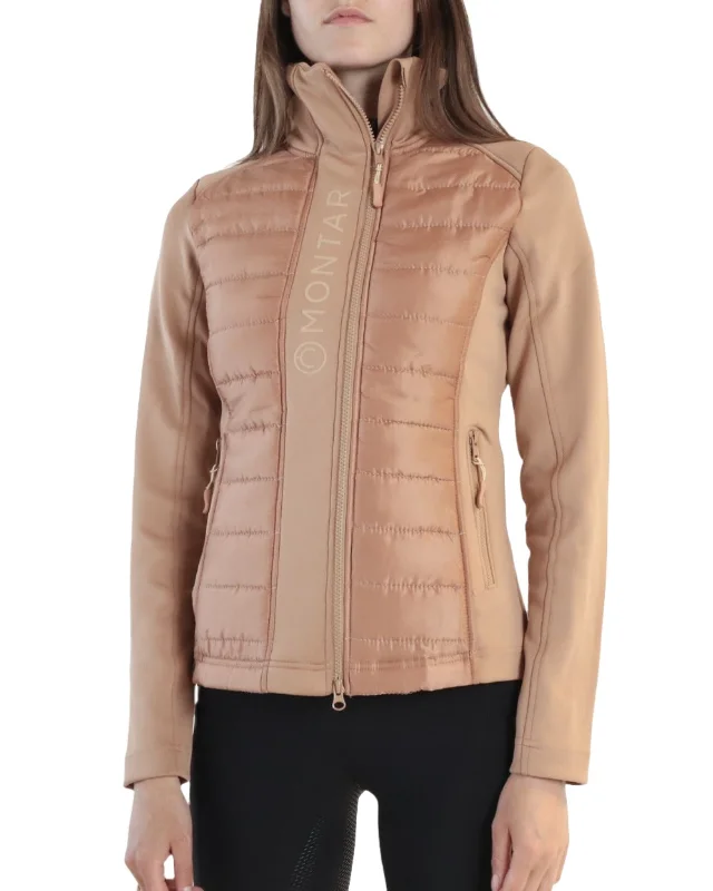 Montar Emma Ladies Quilted Jacket Handmade Hand-knitted Hand-woven