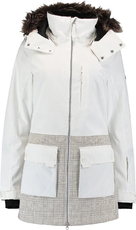 Onyx Snow Parka Jacket - Women's|-|Parka de neige Onyx - Femme Graphic Embroidered Appliqued Onyx Snow Parka Jacket - Women's|-|Parka de neige Onyx - Femme Graphic Embroidered Appliqued