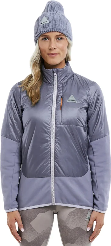 Stella Hybrid Layering Jacket - Women's|-|Manteau superposition hybride Stella - Femme Satin Fabric Silk Fabric Chiffon Fabric Stella Hybrid Layering Jacket - Women's|-|Manteau superposition hybride Stella - Femme Satin Fabric Silk Fabric Chiffon Fabric