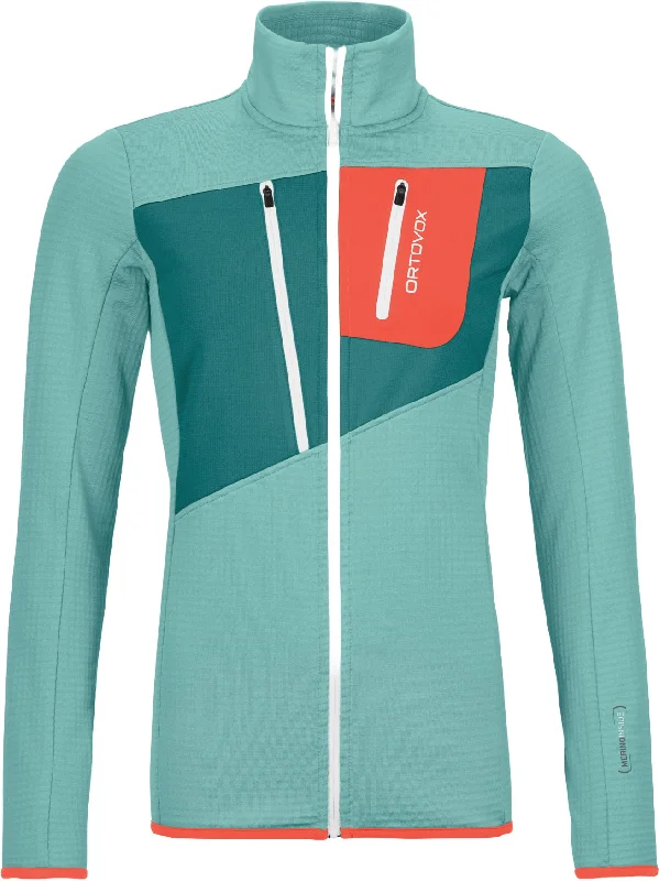 Fleece Grid Jacket - Women's|-|Veste en molleton Grid - Femme Chenille Brocade Lace
