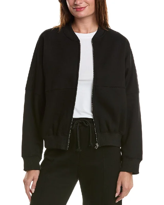 REVERIEE Jacket Notch Collar Peter Pan Collar Cowl Neck