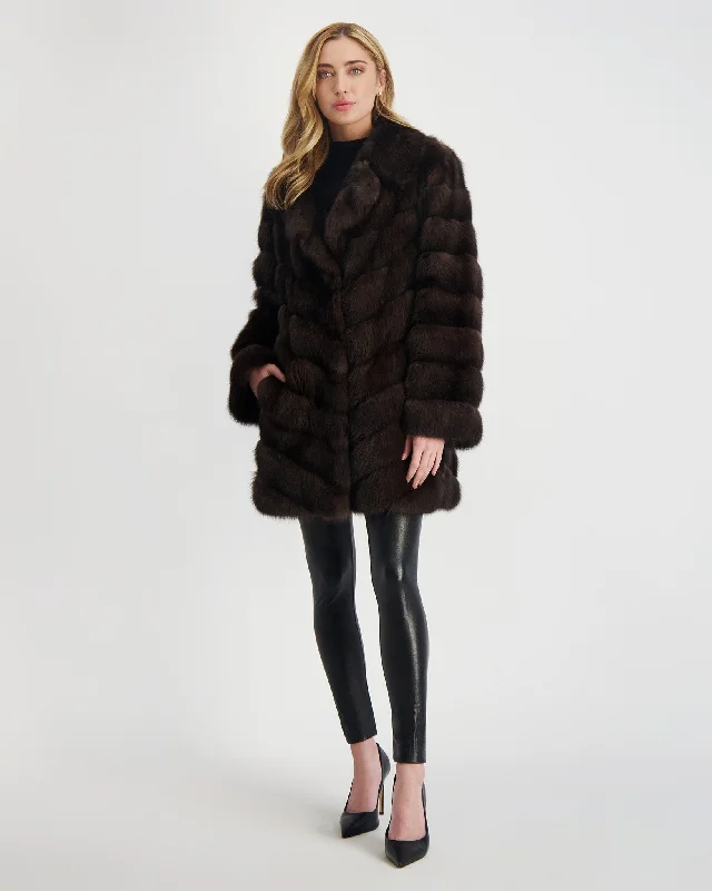 Sable Jacket Thin T-Shirt Open Front Quick Dry