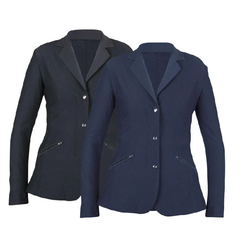 Shires Aubrion Goldhawk Ladies Show Jacket Real Fur Shearling Chenille