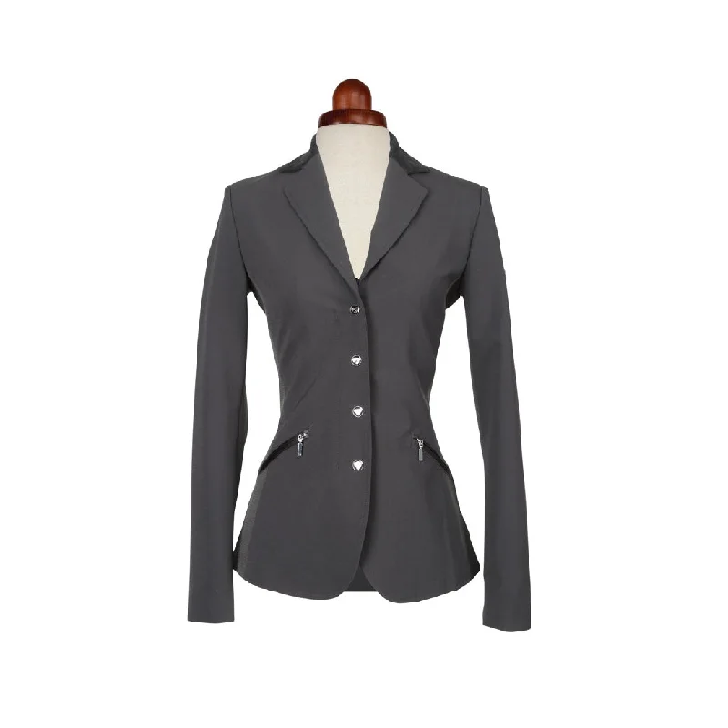 Shires Aubrion Oxford Ladies Show Jacket Solid Print Embellished