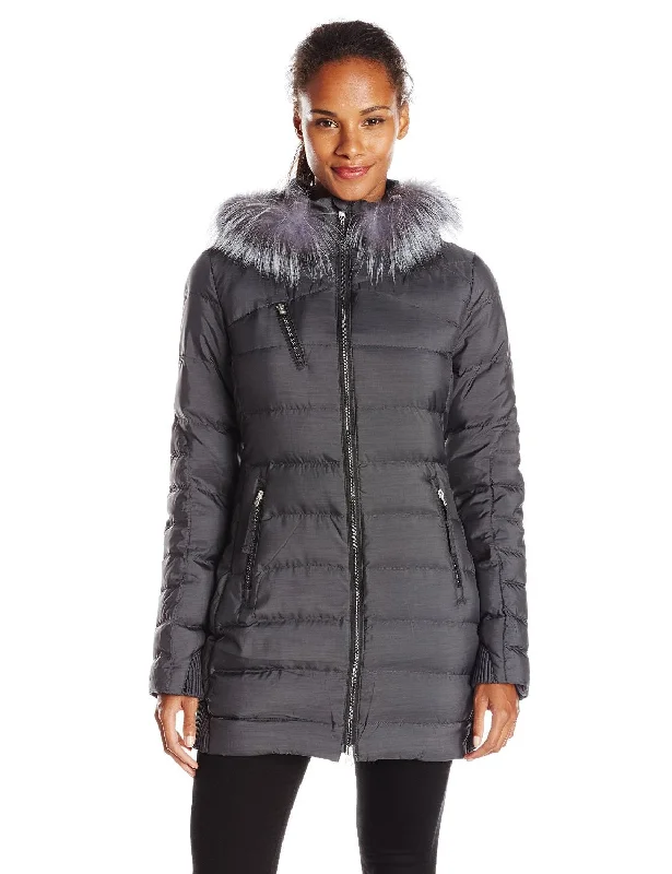 Spyder Aimie Long Down Coat Fur Hooded Jacket - Womens Chenille Fabric Brocade Fabric Lace Fabric Spyder Aimie Long Down Coat Fur Hooded Jacket - Womens Chenille Fabric Brocade Fabric Lace Fabric