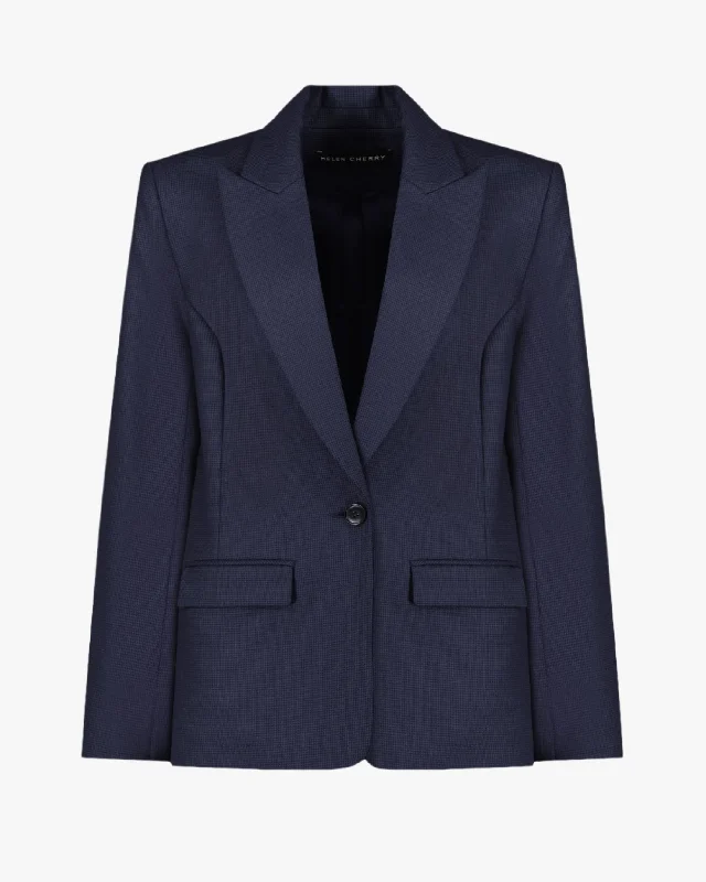 Soho Jacket Denim Fabric Leather Fabric Suede Fabric