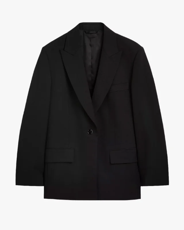 Single Breasted Suiting Jacket Iron Safe Non-Iron Wrinkle Free