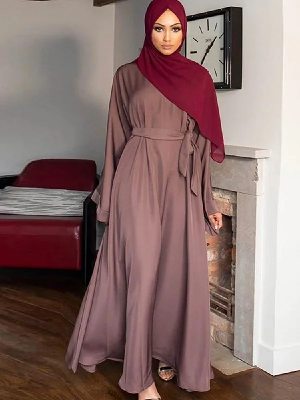 Zjkrl - Abaya Dubai Turkey Muslim Fashion Hijab Dress Kaftan Islam Clothing African Maxi Dresses For Women Vestido Robe Musulman De Mode Stylish Empire Waist Maxi Dress Zjkrl - Abaya Dubai Turkey Muslim Fashion Hijab Dress Kaftan Islam Clothing African Maxi Dresses For Women Vestido Robe Musulman De Mode Stylish Empire Waist Maxi Dress