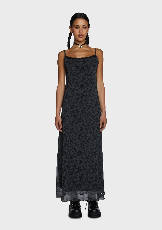 Hydra Floral Maxi Dress Chic Summer Floral Maxi Dress