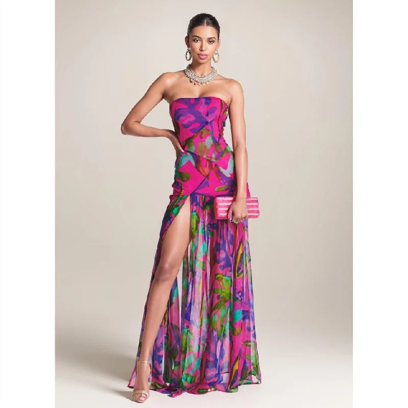 New Floral Maxi Dress: Elegant Style for Summer Events Comfortable Pleated Maxi Dress New Floral Maxi Dress: Elegant Style for Summer Events Comfortable Pleated Maxi Dress
